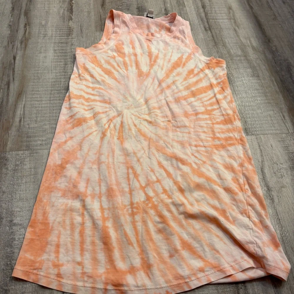 J. Crew Pink Tie Dye Dress XS
